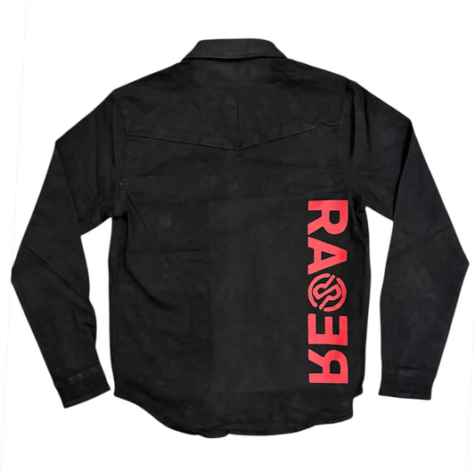 LEO SHIRT BLACK CANVAS