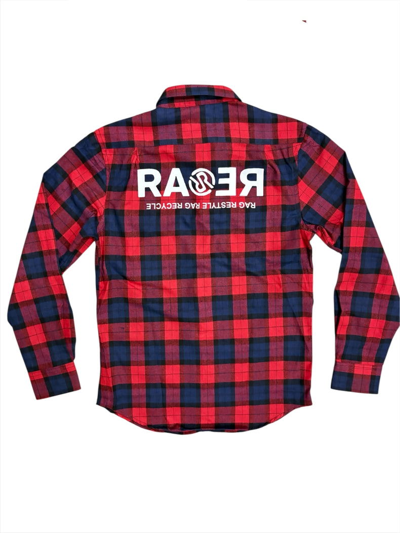 LUKAS RED PLAID SHIRT