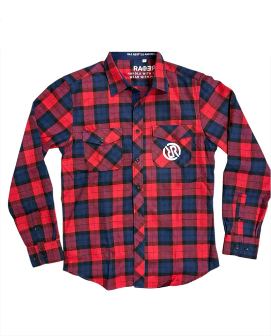 LUKAS RED PLAID SHIRT